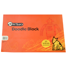 DOODLE BLOCK A4